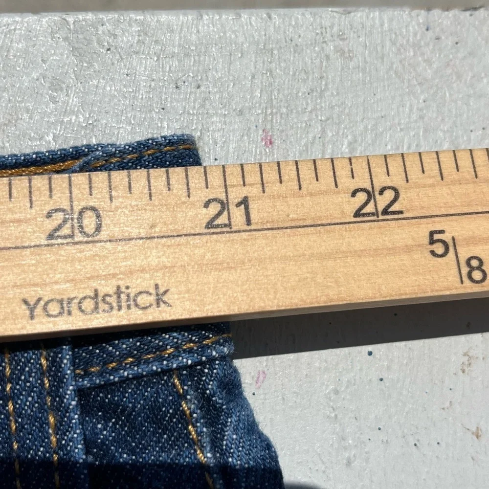 Men’s Levi's 517 Jeans Blue Denim Solid 42x32 Relaxed Bootcut Wide Y2K Oversized
